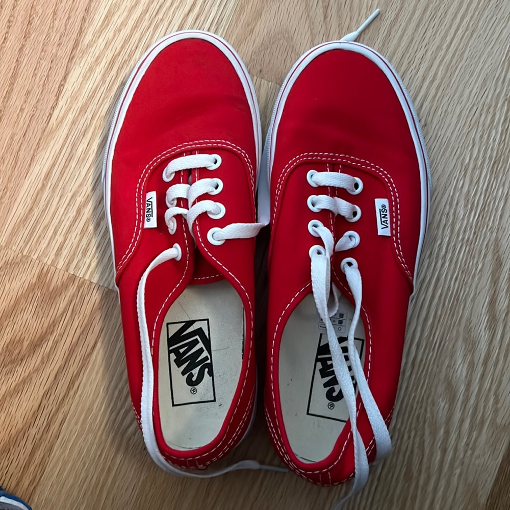 Vans - red